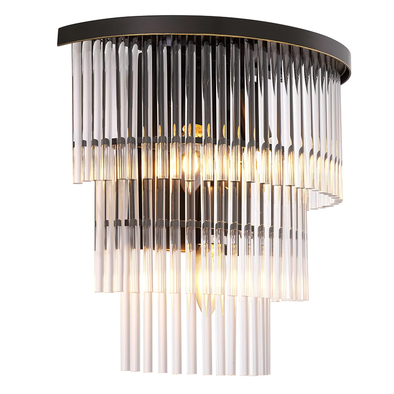 Бра Eichholtz Wall Lamp East Bronze Прозрачное Стекло Темная бронза Бра Eichholtz Wall Lamp East Bronze Прозрачное Стекло Темная бронза в Липецке | Loft Concept