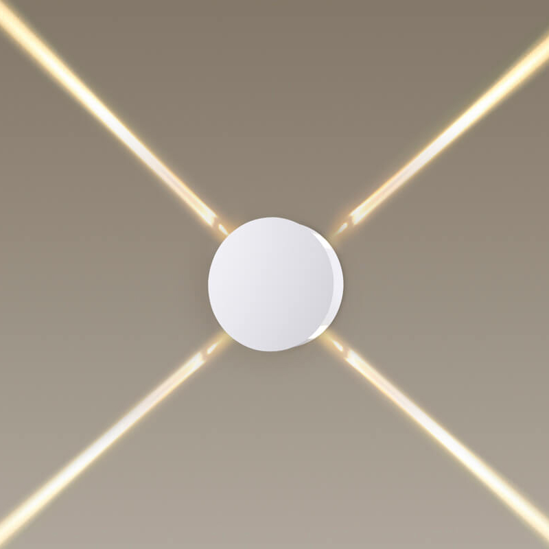 Спот Jedi Beam Sconce Circle white Белый Спот Jedi Beam Sconce Circle white Белый в Липецке | Loft Concept