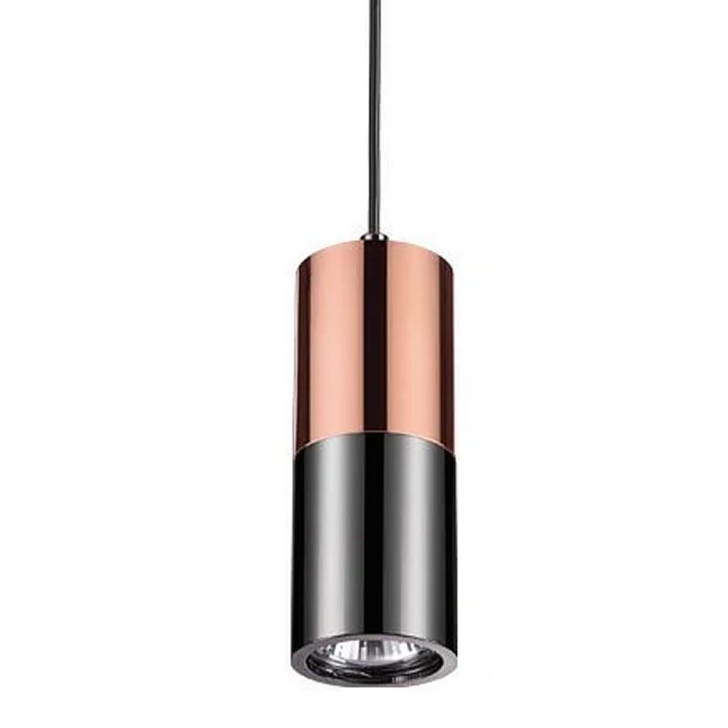 Подвесной светильник Modern Illumination Black & Copper Медь Черный Подвесной светильник Modern Illumination Black & Copper Медь Черный в Липецке | Loft Concept