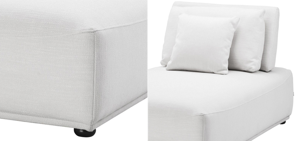 Кресло Eichholtz Chaise Longue Mondial white Кресло Eichholtz Chaise Longue Mondial white - Loft-Concept в Липецке