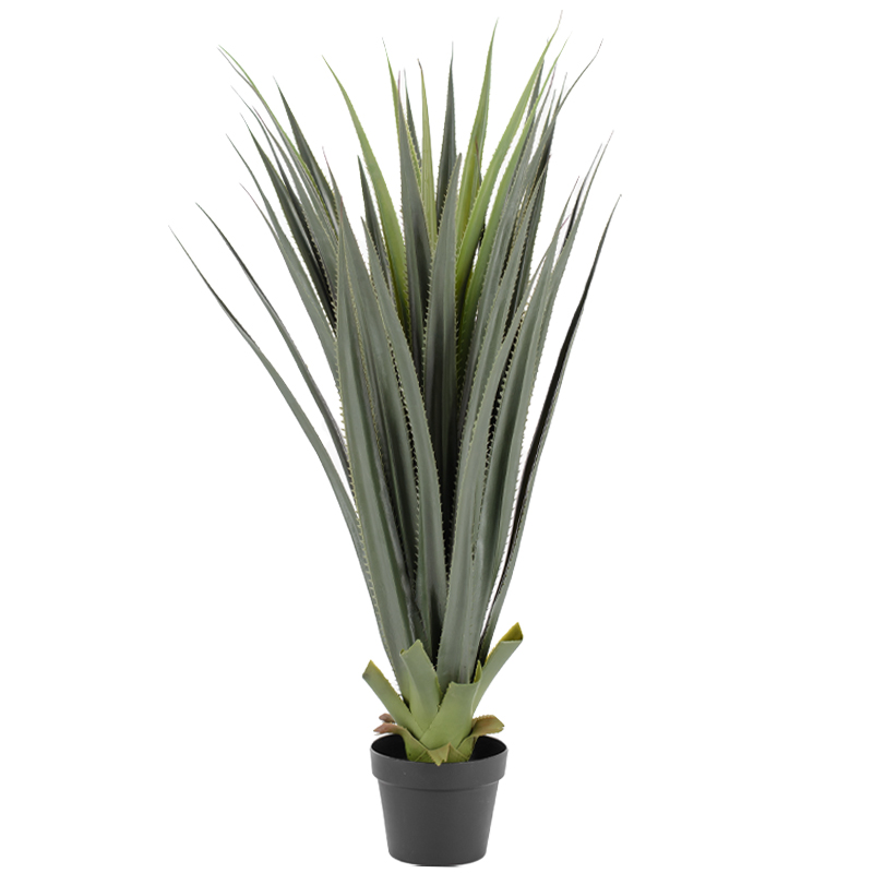 Декоративный искусственный цветок Aloe Plant Зеленый Декоративный искусственный цветок Aloe Plant Зеленый в Липецке | Loft Concept