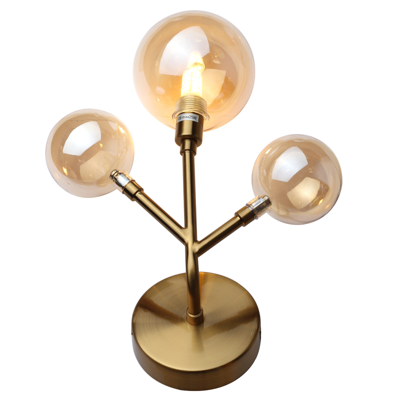 Бра Berries Trio Sconce bronze Бронза Прозрачный Бра Berries Trio Sconce bronze Бронза Прозрачный в Липецке | Loft Concept