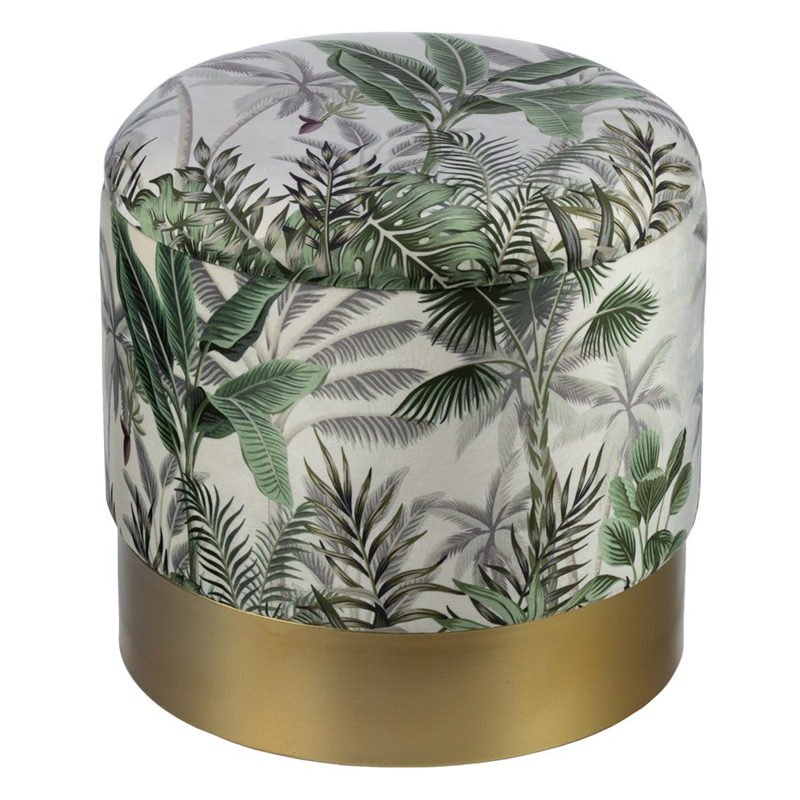 Пуф Tropics Furniture Золотой Зеленый шалфей Малахит (зеленый) Зеленый Пуф Tropics Furniture Золотой Зеленый шалфей Малахит (зеленый) Зеленый в Липецке | Loft Concept