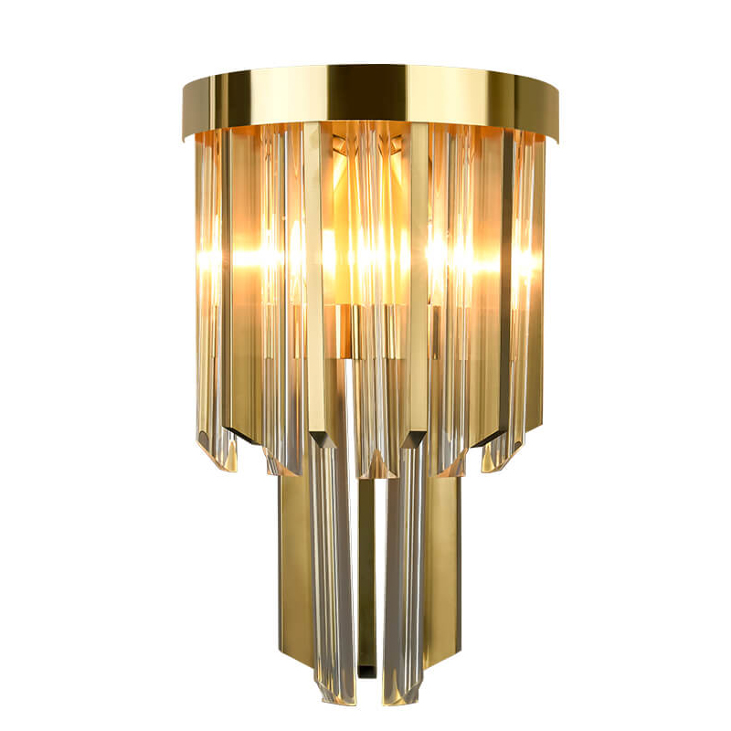 Бра Zacaria Sconce Золотой Прозрачный (Transparent) Бра Zacaria Sconce Золотой Прозрачный (Transparent) в Липецке | Loft Concept