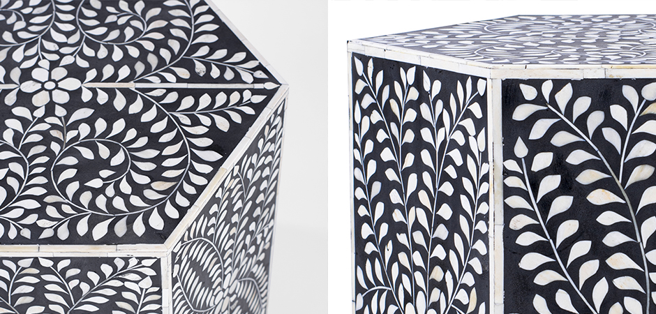 Табурет Inlaid Bone Hexagon Табурет Inlaid Bone Hexagon - Loft-Concept в Липецке