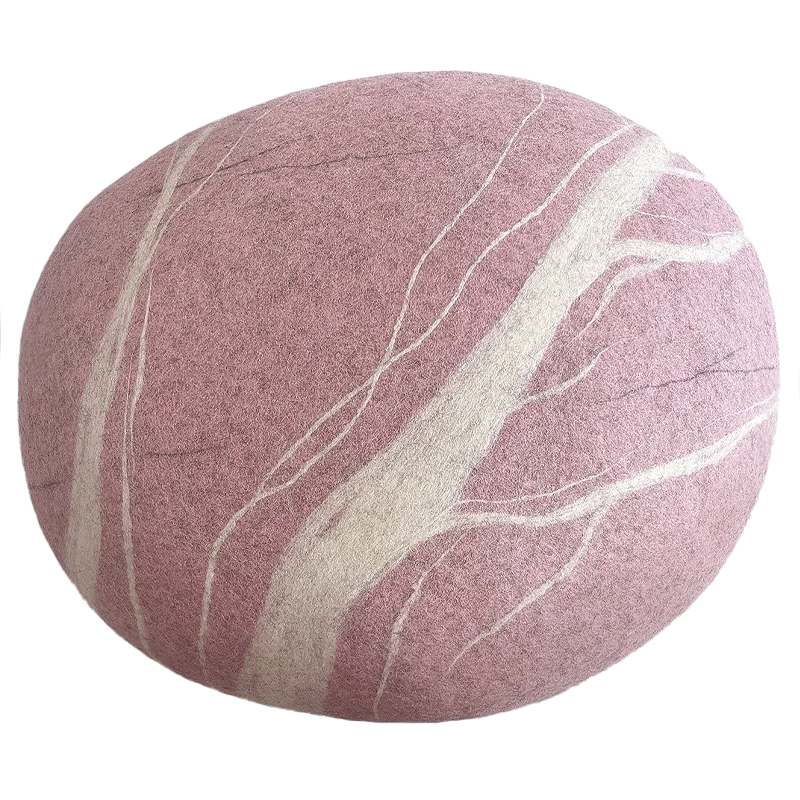 Пуф - Розовый Камень PINK DREAM Розовый Белый Пуф - Розовый Камень PINK DREAM Розовый Белый в Липецке | Loft Concept