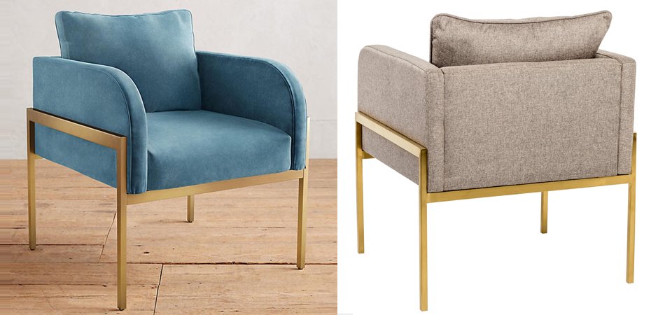 Кресло Velvet Ardmore Chair Кресло Velvet Ardmore Chair - Loft-Concept в Липецке