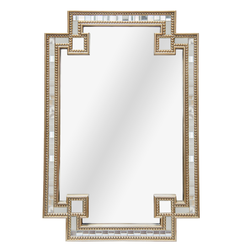Зеркало Wallace Mirror gold edging Золотой Зеркало Wallace Mirror gold edging Золотой в Липецке | Loft Concept