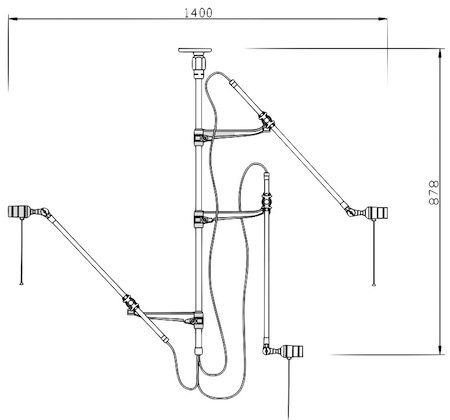 Потолочный светильник Steampunk Extension Pole Потолочный светильник Steampunk Extension Pole в Липецке