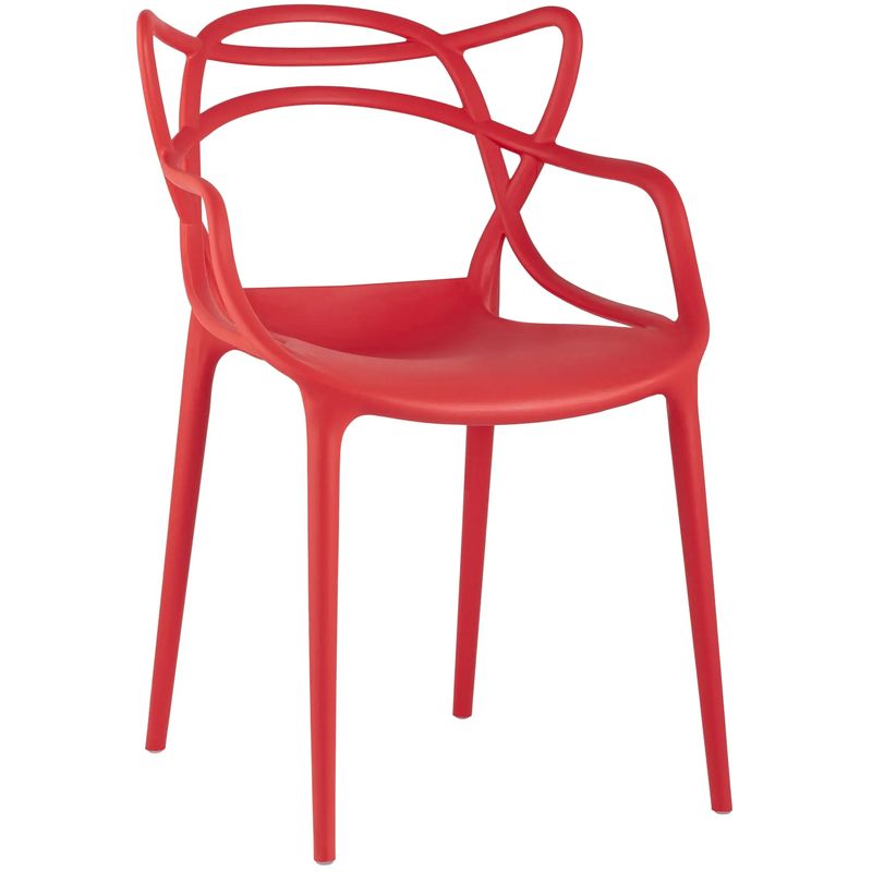 Стулья Cadeira Masters Philippe Starck Красный Красный Стулья Cadeira Masters Philippe Starck Красный Красный в Липецке | Loft Concept