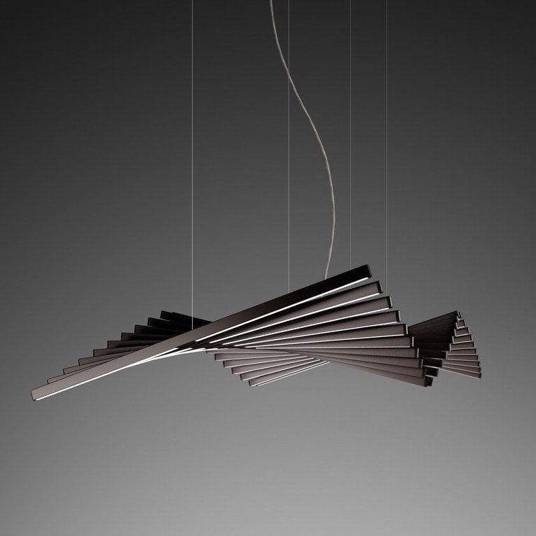 Люстра Vibia Rhythm Horizontal Черный Люстра Vibia Rhythm Horizontal Черный в Липецке | Loft Concept