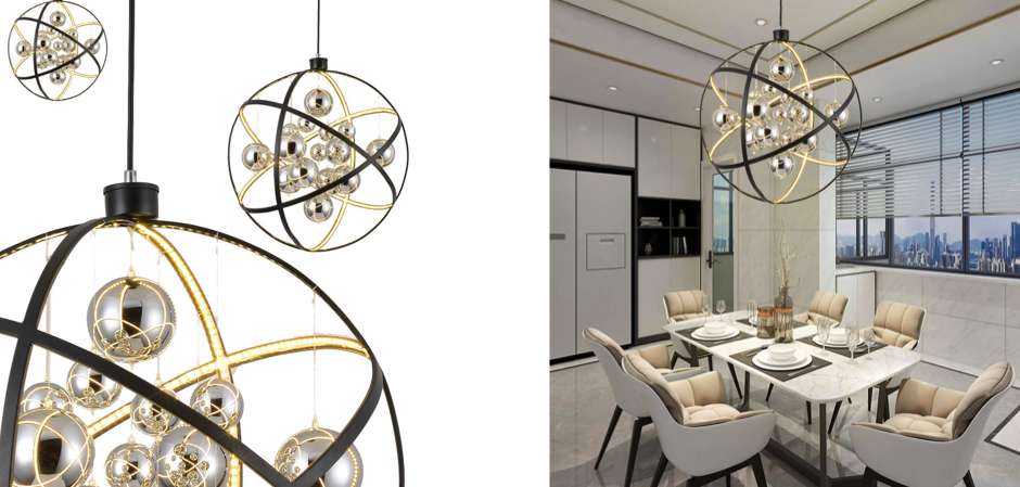 Люстра Atomic nucleus Chandelier Люстра Atomic nucleus Chandelier - Loft-Concept в Липецке