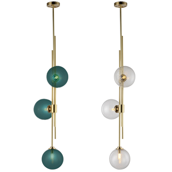 Подвесной светильник TRILOGY PENDANT Articolo Lighting Латунь в Липецке | Loft Concept 