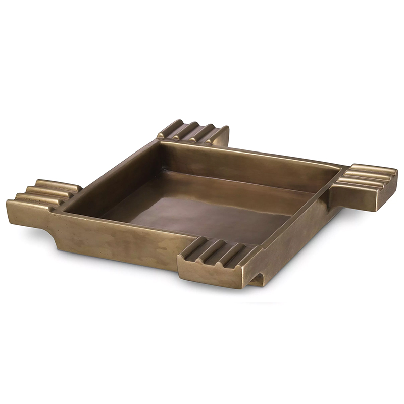 Пепельница Eichholtz Ashtray Mack Латунь Пепельница Eichholtz Ashtray Mack Латунь в Липецке | Loft Concept