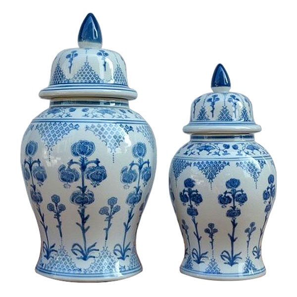 Ваза с крышкой Ceramo Светло-голубой Ваза с крышкой Ceramo Светло-голубой в Липецке | Loft Concept