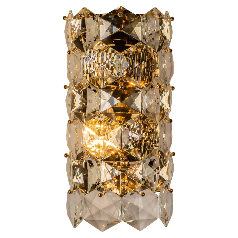 Бра Tiers Crystal Light Ermitage Wall Lamp Прозрачное Стекло Золотой Бра Tiers Crystal Light Ermitage Wall Lamp Прозрачное Стекло Золотой в Липецке | Loft Concept