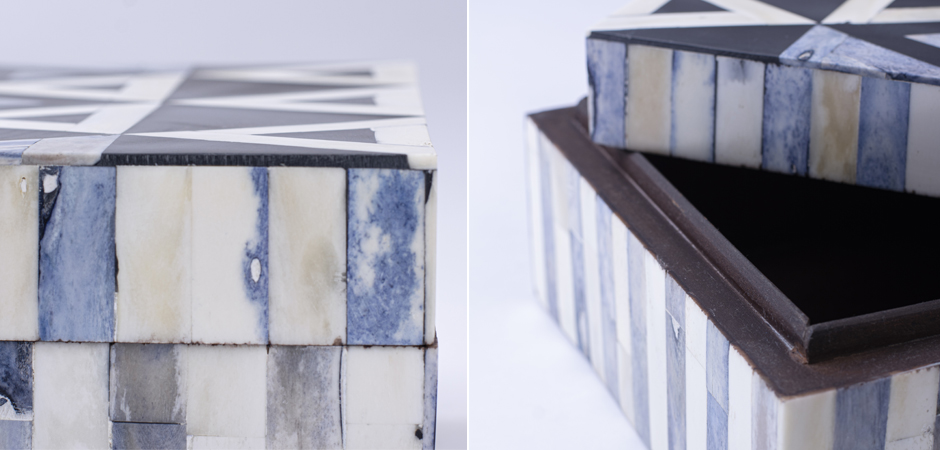 Шкатулка инкрустация костью Okapi Bone Inlay Box Шкатулка инкрустация костью Okapi Bone Inlay Box - Loft-Concept в Липецке