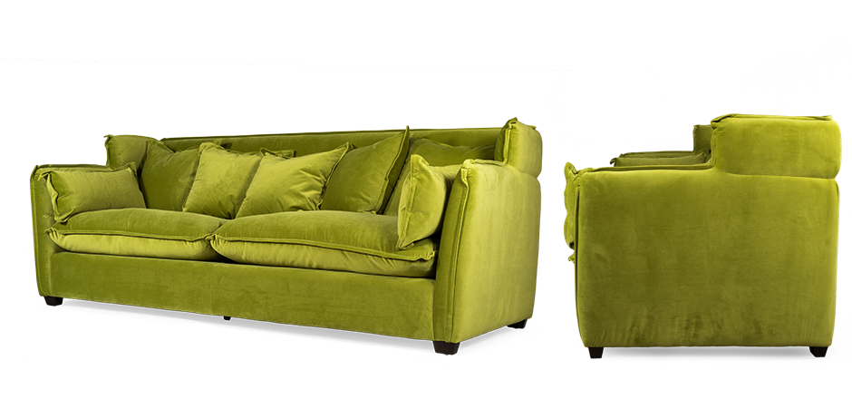 Диван Velwish green Диван Velwish green - Loft-Concept в Липецке