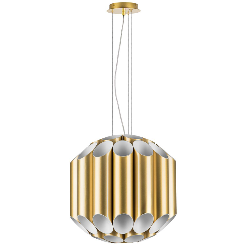 Люстра Garbi Gold Pipe Organ Chandelier 44 Золотой Белый Люстра Garbi Gold Pipe Organ Chandelier 44 Золотой Белый в Липецке | Loft Concept