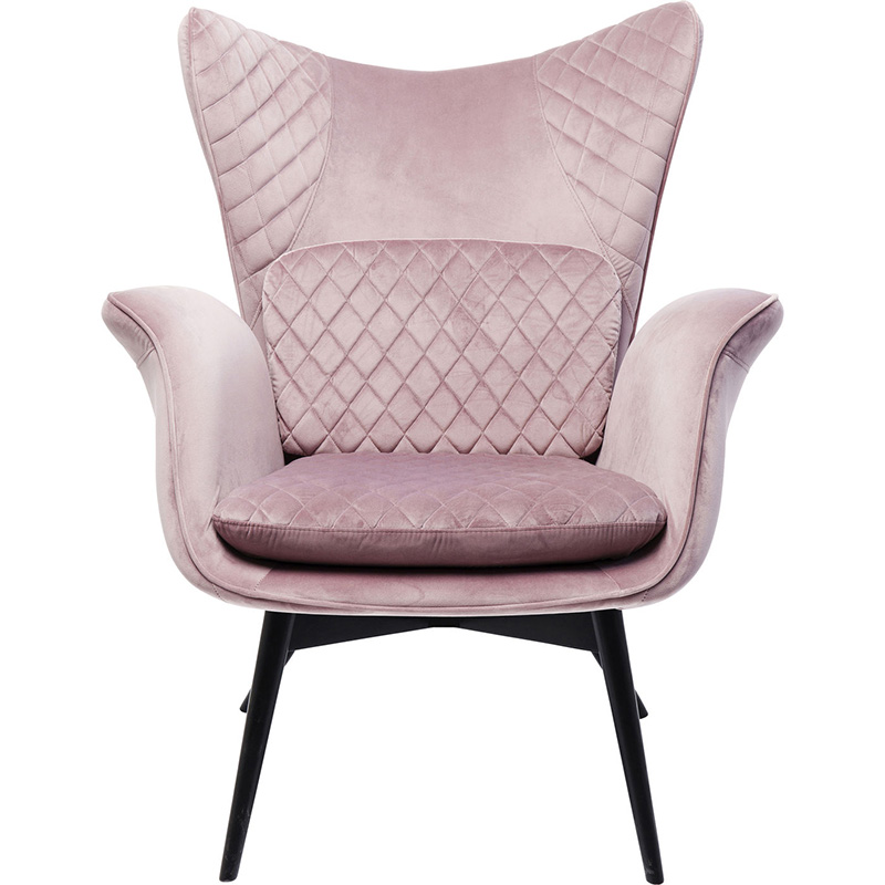 Кресло Pink Velvet Throne Розовый Кресло Pink Velvet Throne Розовый в Липецке | Loft Concept