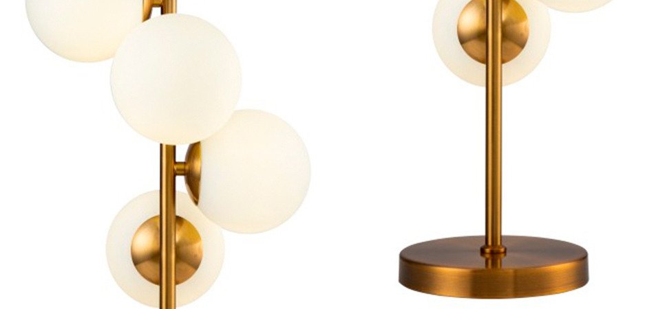 Настольная лампа White Balls Table lamp Настольная лампа White Balls Table lamp - Loft-Concept в Липецке