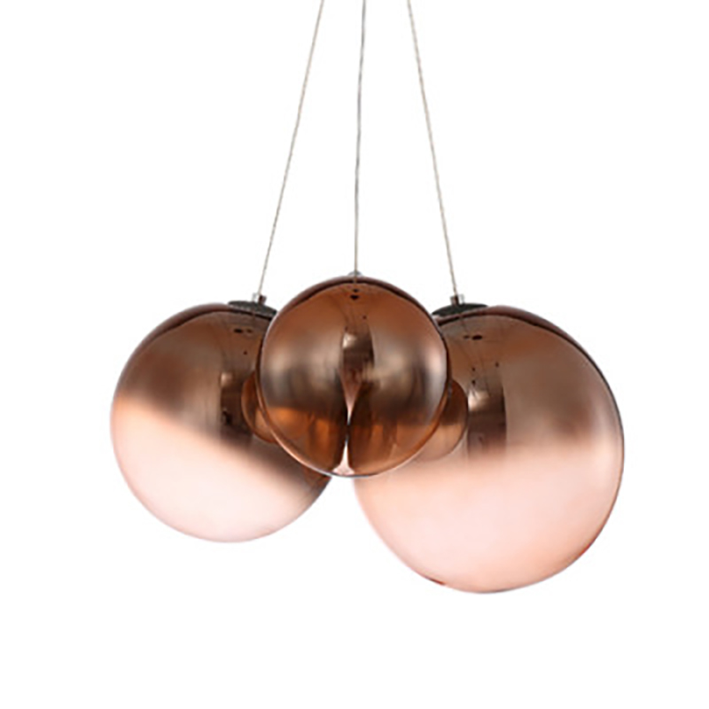 Светильник подвесной медь Balls Lamp Медь Светильник подвесной медь Balls Lamp Медь в Липецке | Loft Concept