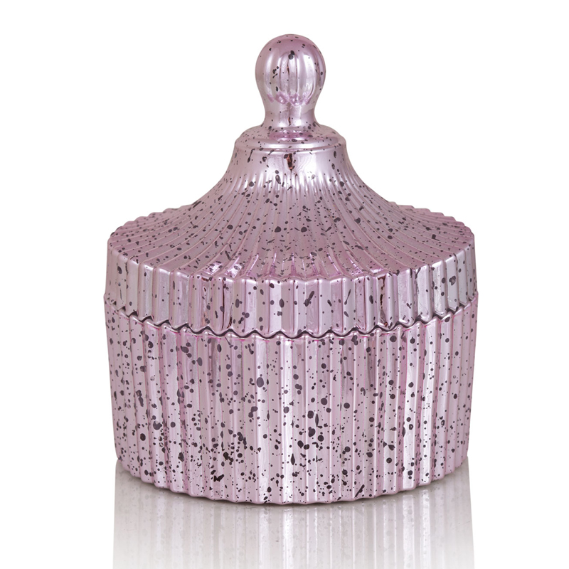 Шкатулка Glass Vessel With Lid розовая Розовый Шкатулка Glass Vessel With Lid розовая Розовый в Липецке | Loft Concept