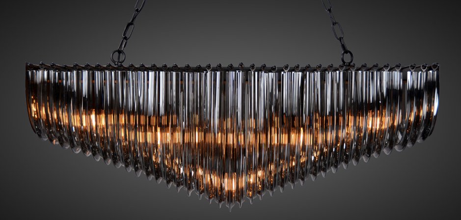 Люстра Retro Frozen Glass Chandelier 100 Люстра Retro Frozen Glass Chandelier 100 - Loft-Concept в Липецке