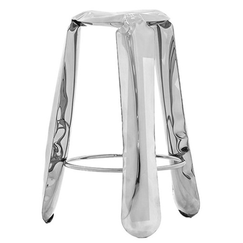 Барный стул Stainless Steel Bar Plopp Stool by Zieta Хром Барный стул Stainless Steel Bar Plopp Stool by Zieta Хром в Липецке | Loft Concept
