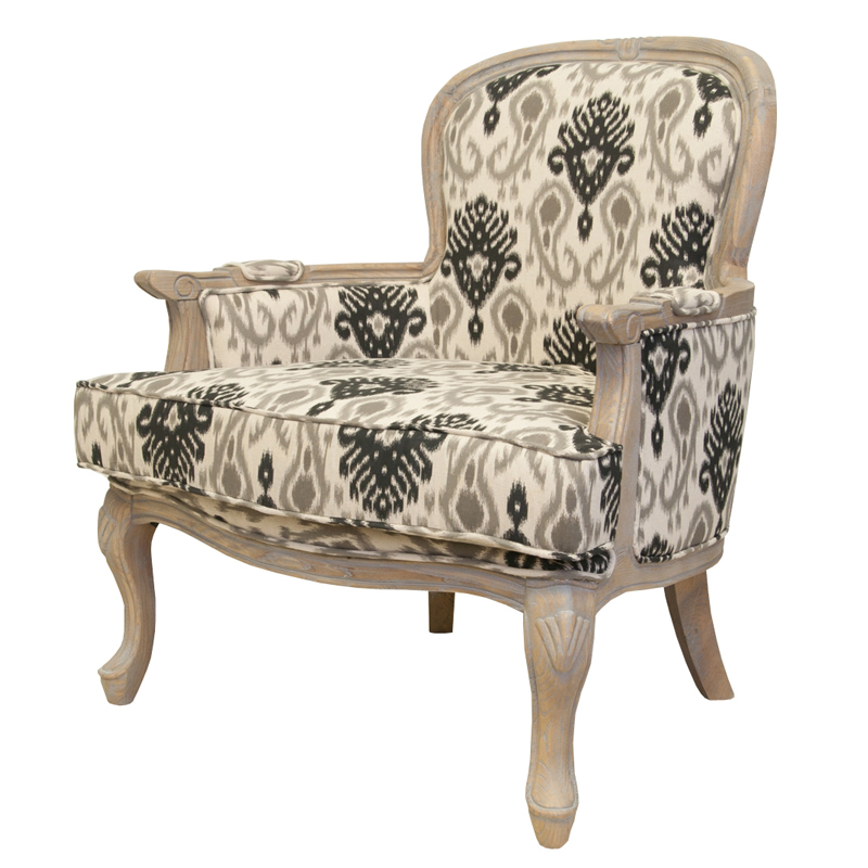 Кресло Amoret Armchair Бежевый Коричневый Кресло Amoret Armchair Бежевый Коричневый в Липецке | Loft Concept