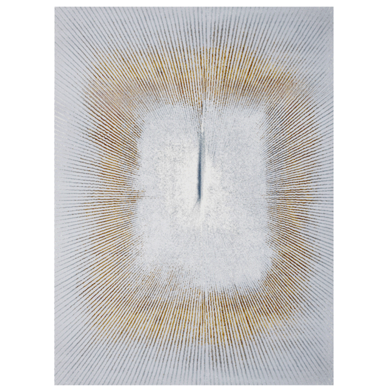 Большой Ковер Golden Rays Luxury Carpet Серо-голубой Бежевый Большой Ковер Golden Rays Luxury Carpet Серо-голубой Бежевый в Липецке | Loft Concept