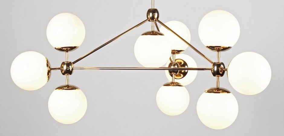 Люстра Modo Chandelier White Glass Люстра Modo Chandelier White Glass - Loft-Concept в Липецке