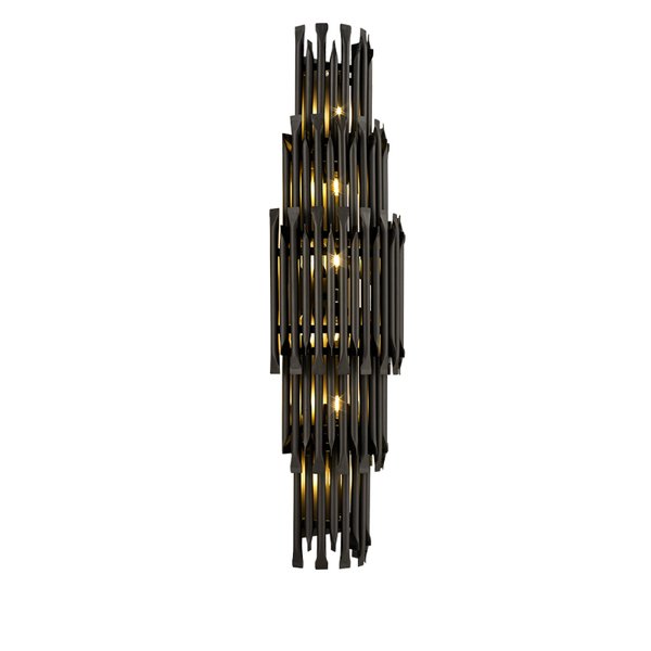 Бра MATHENY V WALL LAMP by DELIGHTFULL Black Черный матовый в Липецке | Loft Concept 
