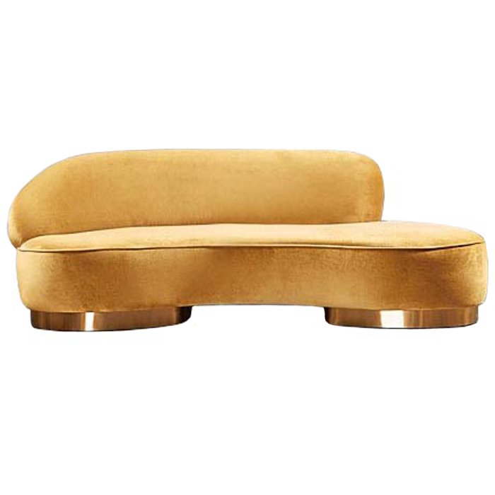 Диван Caramel Softness Шафрановый Диван Caramel Softness Шафрановый в Липецке | Loft Concept
