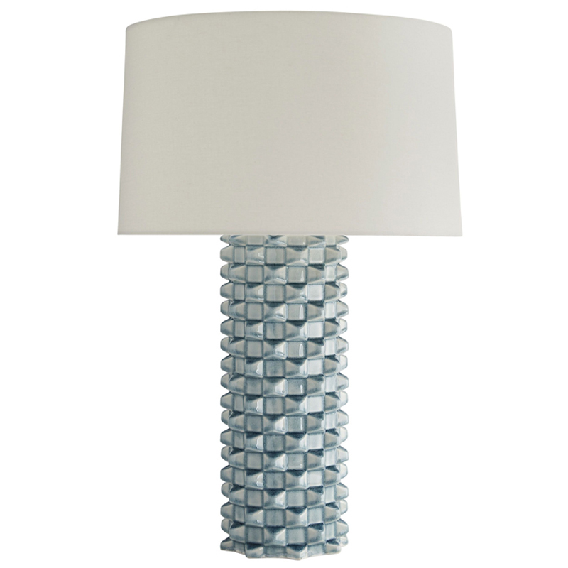 Дизайнерская настольная лампа ARI LAMP Синий Белый Дизайнерская настольная лампа ARI LAMP Синий Белый в Липецке | Loft Concept