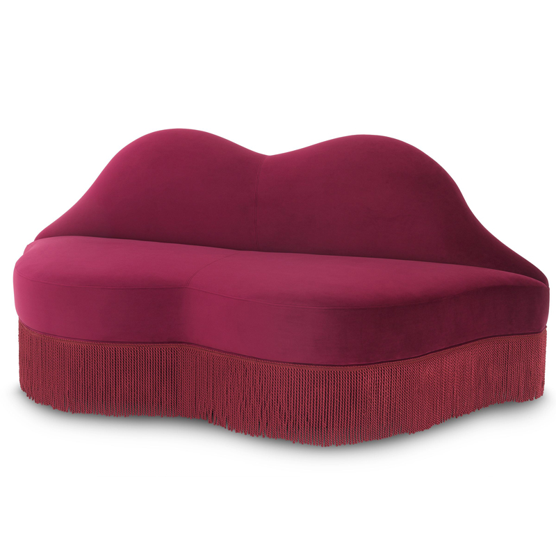 Диван Eichholtz Sofa The Kiss Бургундский красный Диван Eichholtz Sofa The Kiss Бургундский красный в Липецке | Loft Concept