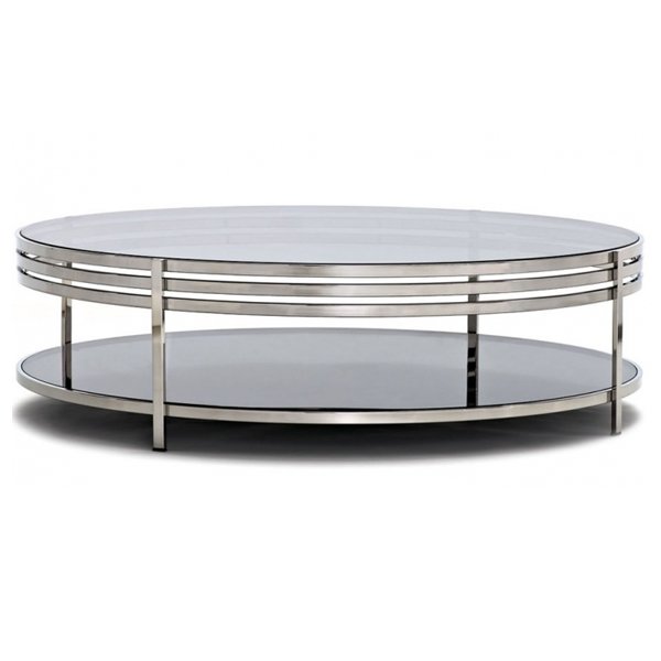 Столик Ula Round coffee table ULA002 Нержавеющая сталь Столик Ula Round coffee table ULA002 Нержавеющая сталь в Липецке | Loft Concept