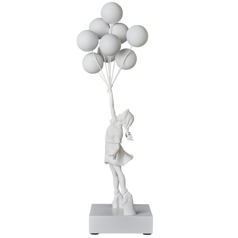 Статуэтка Flying Balloons Girl white Белый Статуэтка Flying Balloons Girl white Белый в Липецке | Loft Concept