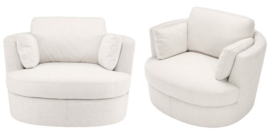 Кресло Eichholtz Chair Clarissa White Кресло Eichholtz Chair Clarissa White - Loft-Concept в Липецке