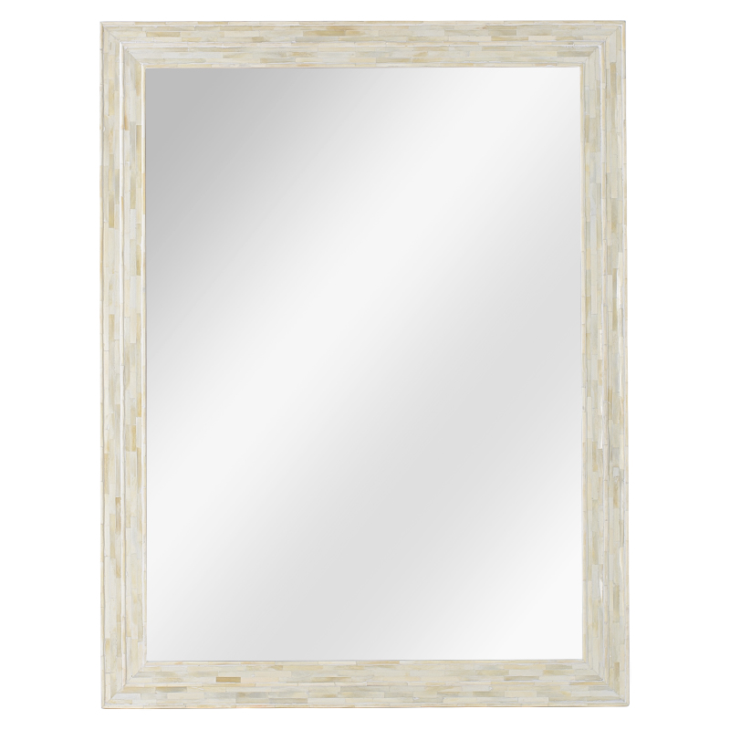 Зеркало Bone Inlay white Белый Бежевый Зеркало Bone Inlay white Белый Бежевый в Липецке | Loft Concept
