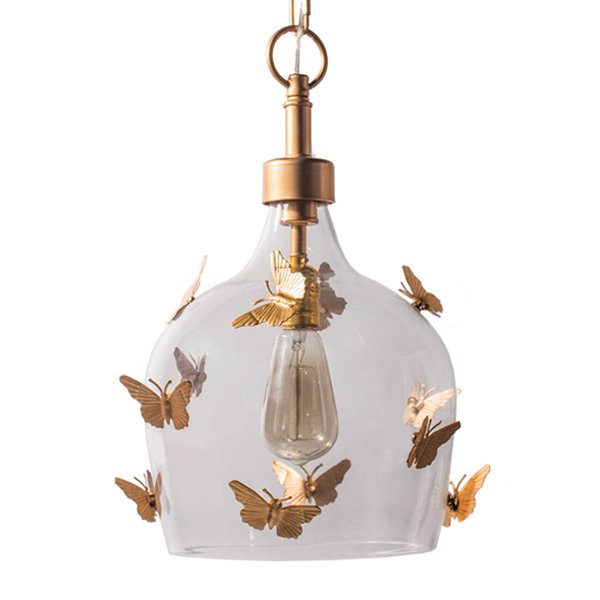 Подвесной светильник Gold Butterfly 2  в Липецке | Loft Concept 