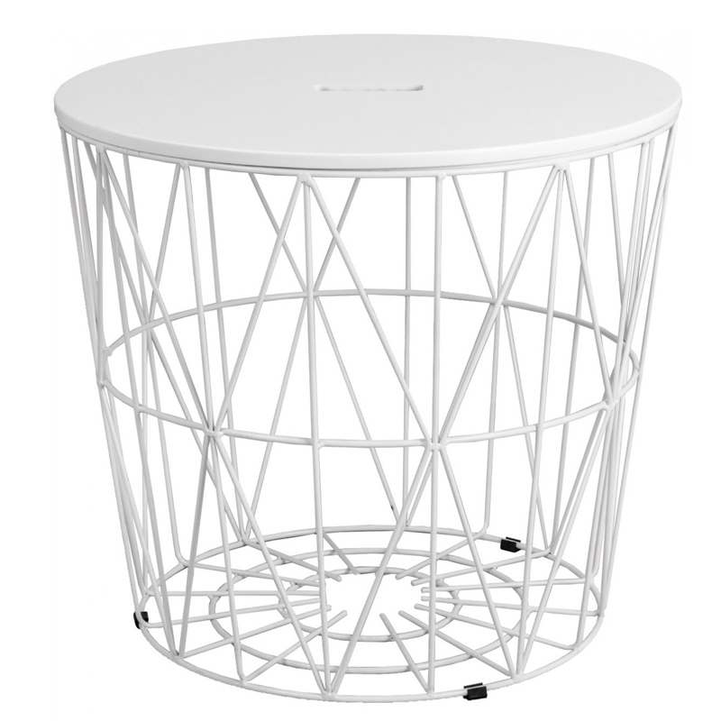 Приставной стол Cambria Side Table white Белый Приставной стол Cambria Side Table white Белый в Липецке | Loft Concept