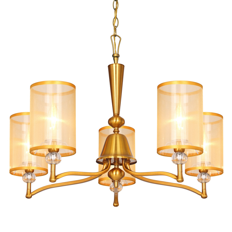 Люстра Boniface Chandelier 68 Латунь Золотой Шампань Прозрачный Люстра Boniface Chandelier 68 Латунь Золотой Шампань Прозрачный в Липецке | Loft Concept