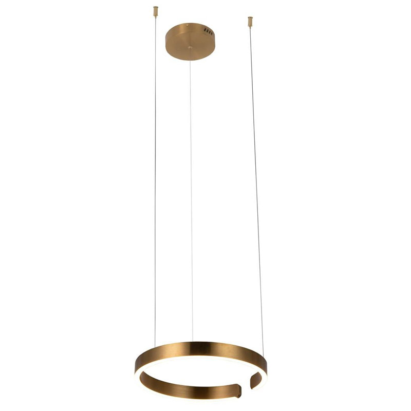 Подвесной светильник Half Ring brass 40 Латунь Золотой Подвесной светильник Half Ring brass 40 Латунь Золотой в Липецке | Loft Concept