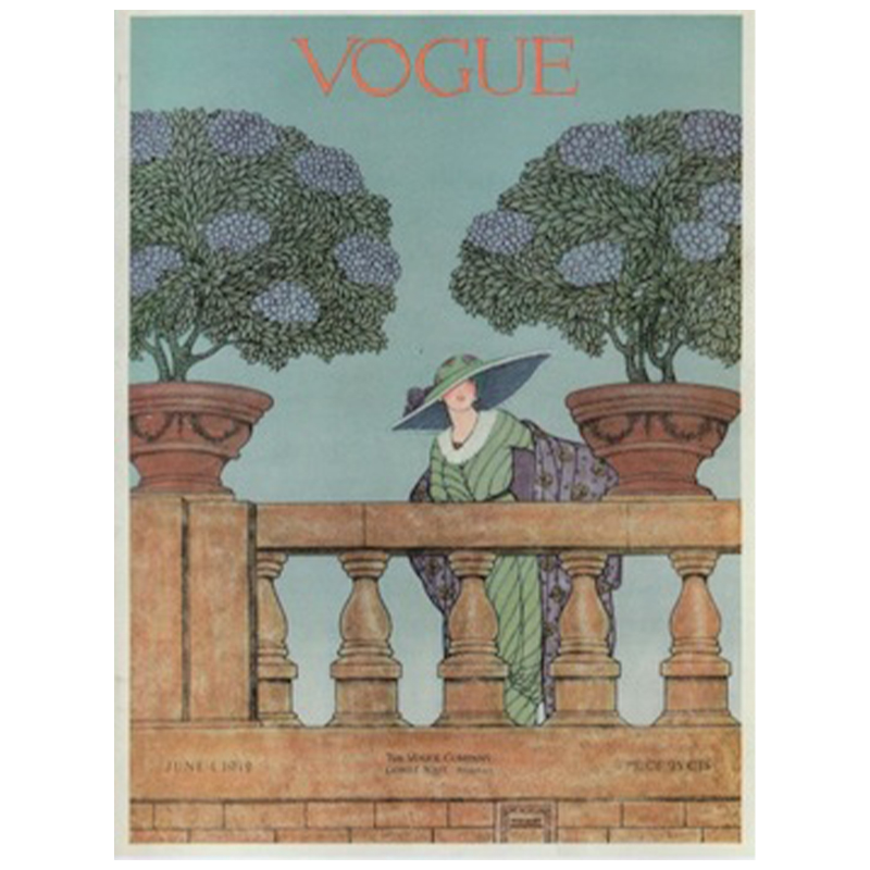 Постер Vogue Cover 1912 June Постер Vogue Cover 1912 June в Липецке | Loft Concept