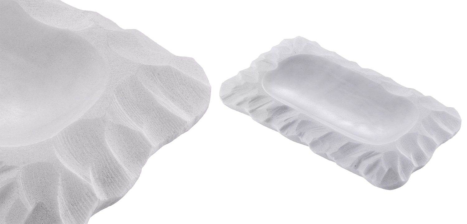 Поднос Eichholtz Tray Mauro White - фото