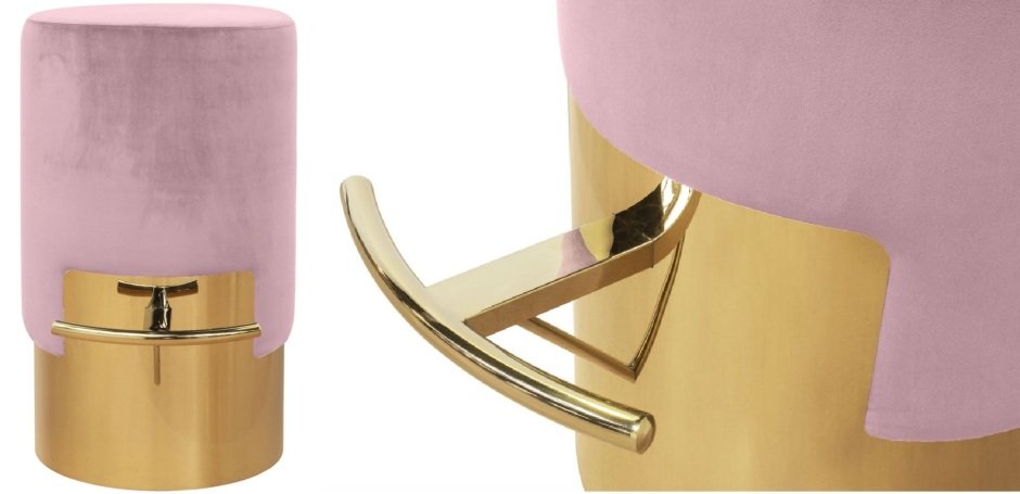 ELLA BAR STOOL Розовый Барный стул ELLA BAR STOOL Розовый Барный стул - Loft-Concept в Липецке