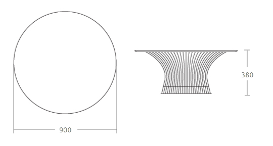 Стол Platner Coffee Стол Platner Coffee в Липецке