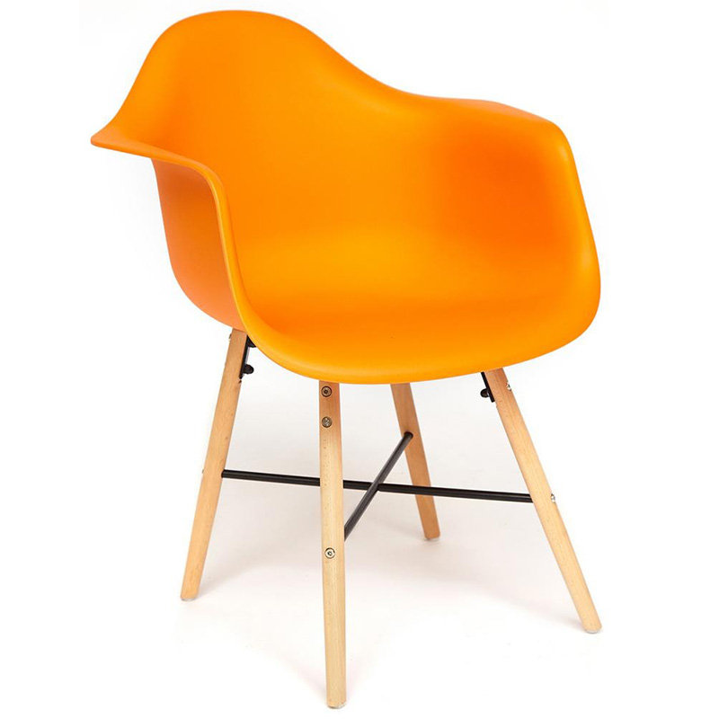 Стул DAW orange Оранжевый Древесина Стул DAW orange Оранжевый Древесина в Липецке | Loft Concept