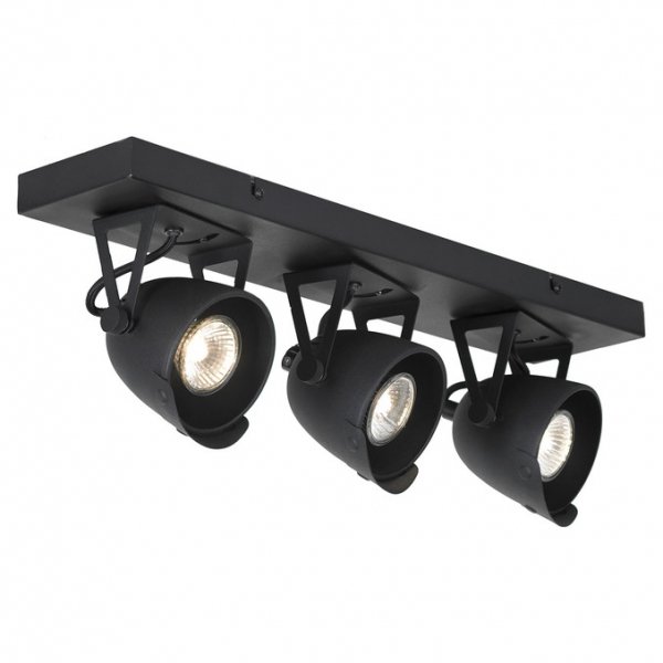 Спот Eye Spot Black 3 line Черный Спот Eye Spot Black 3 line Черный в Липецке | Loft Concept